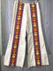 Geno Vintage Bell bottoms Embroidered Size 4